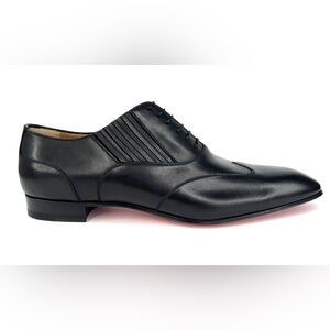 Christian Louboutin My Amor Black Leather Men Oxford Loafers EU 44.5 - US 11.5